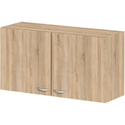 KIT CUCINA PENSILE 2 ANTE FINITURA LEGNO ROVERE