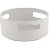 Piatto Girevole In Plastica Per Spezie, Cibo Ecc. – Pratico Accessorio Portaoggetti Armadio – Giostrina Da Cucina In Plastica – Grigio Chiaro