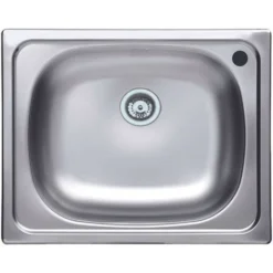 Lavello Incasso Cucina Una Vasca Acciaio Inox 40x50 N20535