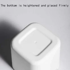 Pattumiera/bidoni Della Spazzatura Pattumiera Da Tavolo Rettangolare, Plastica Piccolo Bancone Da Ufficio Piccolo Pattumiera Protezione Coperchio Pressa Per Pattumiera Con Coperchio Aperto -Wenko Negozio 89069974 4