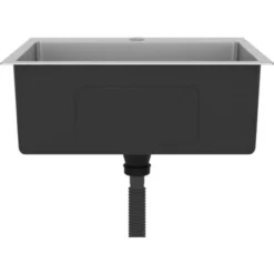 Lavello Da Cucina Lavandino Cucina - Lavorato A Mano In Acciaio Inox -Wenko Negozio 90446341 4