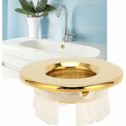 Anello Troppopieno Lavello In Ottone Heavy Duty (Oro), Ladacèe -Wenko Negozio 91205120 5