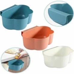 Cestini Per Rifiuti Sospesi Per Mobili Da Cucina - Per Lo Stoccaggio Dei Rifiuti Domestici - Blu