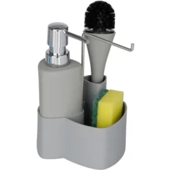 Wenko Set Lava Piatti Empire Grigio Con Spazzola -Wenko Negozio 9238155 5