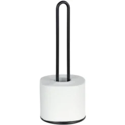 WENKO Portarotolo Carta Cucina - Portarotolo Per Carta Da Cucina, Da Appoggio, Metallo, 12.5 X 32.5 X 12.5 Cm, Nero 7 WENKO Portarotolo Carta Cucina - Portarotolo Per Carta Da Cucina, Da Appoggio, Metallo, 12.5 X 32.5 X 12.5 Cm, Nero -Wenko Negozio 92953151 3