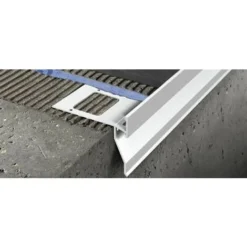Proterrace Fdp H12,5 Mm Profilo Bianco Goffr. Barre 2.7 Ml.