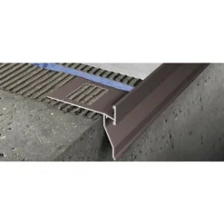 Proterrace Fdp H12,5 Mm Profilo Antracite Goffr. Barre 2.7 Ml.