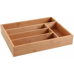 Portaposate In Bambù Per Cassetti