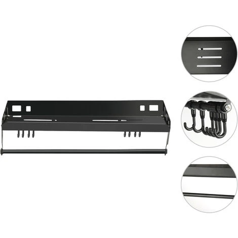 Portaspezie Da Cucina, Portaspezie In Acciaio Inossidabile Senza Perforazione, Portaspezie A Parete Da Cucina, Portaspezie Per Barattoli Di Spezie, 401313cm 2 Portaspezie Da Cucina, Portaspezie In Acciaio Inossidabile Senza Perforazione, Portaspezie A Parete Da Cucina, Portaspezie Per Barattoli Di Spezie, 401313cm - immagine 2