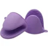 Guanti Da Forno In Silicone Per Uso Istantaneo In Pentola O In Cucina Come Presine O Porta Torte Guanti Da Forno E Presine (viola, 2 Pezzi/set)