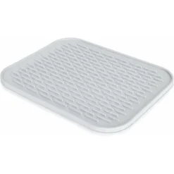 Piccolo Sottopentola In Silicone, Tovaglietta Antiscivolo In Silicone, Tappetino Per Asciugare I Piatti, Tappetino Antigoccia, Presina, Sottobicchiere Resistente Al Calore (grigio, 29,5 X 23,5 Cm)