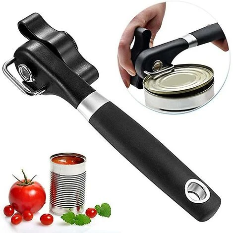 Apriscatole Manuale Apriscatole Di Sicurezza Da Cucina Per Ristorante Senza Spigoli Vivi Apriscatole Per Artrite Strumento Apriscatole Da Campeggio Taglierina Laterale Manuale, Con Bot 1 Apriscatole Manuale Apriscatole Di Sicurezza Da Cucina Per Ristorante Senza Spigoli Vivi Apriscatole Per Artrite Strumento Apriscatole Da Campeggio Taglierina Laterale Manuale, Con Bot