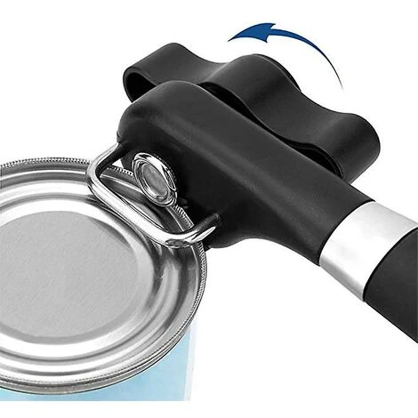 Apriscatole Manuale Apriscatole Di Sicurezza Da Cucina Per Ristorante Senza Spigoli Vivi Apriscatole Per Artrite Strumento Apriscatole Da Campeggio Taglierina Laterale Manuale, Con Bot 2 Apriscatole Manuale Apriscatole Di Sicurezza Da Cucina Per Ristorante Senza Spigoli Vivi Apriscatole Per Artrite Strumento Apriscatole Da Campeggio Taglierina Laterale Manuale, Con Bot - immagine 2