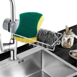 Porta Spugna Per Lavello Da Cucina, Organizer Per Lavello Da Cucina, Contenitore Per Spugne Da 1 Pezzo, Organizer Per Lavello, Cesto Portaoggetti Per Porta Spugne Per Cucina E Bagno