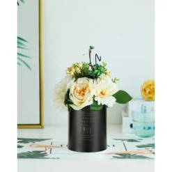 Portapiatti Con Coperchio Nero Portaposate Verticale In Stile Nordico Vintage Utensili Da Cucina Robusti E Durevoli In Acciaio Inossidabile Con Superficie Opaca Per Riporre Gli Utensili -Wenko Negozio 94292784 4