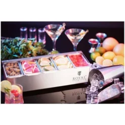 Contenitore Portacondimenti Espositore Acciaio Inox Con Coperchio 5 X 0,4 L -Wenko Negozio 95193835 4