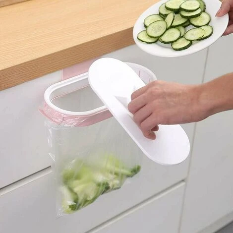 Pezzi Portarifiuti Da Cucina, Portarifiuti Per Armadietto Da Cucina Porta Della Pattumiera Da Cucina Incorporata, Pattumiera Sopra La Porta Dell'armadio In Vimini Portasacco Della Spazzatura (azzurro, 2 Pezzi Portarifiuti Da Cucina, Portarifiuti Per Armadietto Da Cucina Porta Della Pattumiera Da Cucina Incorporata, Pattumiera Sopra La Porta Dell'armadio In Vimini Portasacco Della Spazzatura (azzurro, - immagine 2