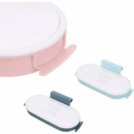 Pezzi Portarifiuti Da Cucina, Portarifiuti Per Armadietto Da Cucina Porta Della Pattumiera Da Cucina Incorporata, Pattumiera Sopra La Porta Dell'armadio In Vimini Portasacco Della Spazzatura (azzurro, 5 Pezzi Portarifiuti Da Cucina, Portarifiuti Per Armadietto Da Cucina Porta Della Pattumiera Da Cucina Incorporata, Pattumiera Sopra La Porta Dell'armadio In Vimini Portasacco Della Spazzatura (azzurro, - immagine 5