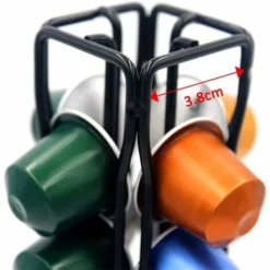 Portacapsule Per Caffè Porta Capsule Per Capsule 40 Pezzi Portacapsule Girevole A 360 Gradi, Nero Come Regali Di Compleanno -Wenko Negozio 95525610 4