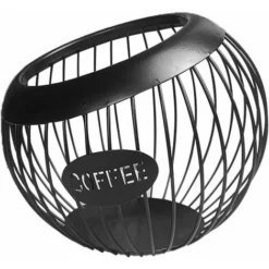 Porta Cialde Di Grande Capacità - Organizzatore Di Cialde Di Caffè Per Piano Di Lavoro, Bar, Cestello Porta Capsule Di Caffè