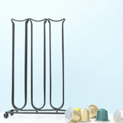 Porta Capsule Caffè Per 42 Pezzi Capsule Caffè Nespresso, Porta Capsule Caffè Nespresso, Supporto Porta Capsule Caffè, Portaoggetti Porta Caffè Per Cucina Ufficio (Nero) -Wenko Negozio 95526593 4