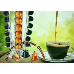 Porta Capsule Di Caffè Compatibile Con Nespresso (40 X Capsule) - Supporti Per Capsule Di Caffè Classiche Nespresso - Supporto Girevole -Wenko Negozio 95527426 5