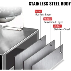 VEVOR Piastra Per Waffle Elettrica 1400W, Macchina Per Waffle AllUovo 30-300℃, Waffle Maker Commerciale Antiaderente 225x330x250mm, Macchina Piastra Per Eggettes Di Hong Kong, Con Manici In Legno 7 VEVOR Piastra Per Waffle Elettrica 1400W, Macchina Per Waffle AllUovo 30-300℃, Waffle Maker Commerciale Antiaderente 225x330x250mm, Macchina Piastra Per Eggettes Di Hong Kong, Con Manici In Legno -Wenko Negozio 95860600 3