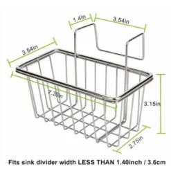 Porta Spugna, Porta Spugna In Acciaio Inox, Per Lavello Da Cucina, Spugna Resistente Alla Ruggine E Durevole, Lavabile In Lavastoviglie, 1pz (modello A Con Spiga Ecrù (304ss)) 7 Porta Spugna, Porta Spugna In Acciaio Inox, Per Lavello Da Cucina, Spugna Resistente Alla Ruggine E Durevole, Lavabile In Lavastoviglie, 1pz (modello A Con Spiga Ecrù (304ss)) -Wenko Negozio 95997094 3