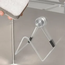 Portaspugna Per Lavello Da Cucina, Portaspugna Rimovibile In Acciaio Inossidabile, Portaspugna Da Cucina Accessori Non Forati, Portaspugna A Parete Per Lavello. 7 Portaspugna Per Lavello Da Cucina, Portaspugna Rimovibile In Acciaio Inossidabile, Portaspugna Da Cucina Accessori Non Forati, Portaspugna A Parete Per Lavello. -Wenko Negozio 96151083 3