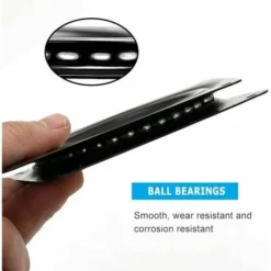 Piatto Girevole Con Cuscinetto Girevole, Piatto Girevole Girevole, Piastra Girevole Girevole A 360 Gradi Per Sgabelli Da Bar, Sedie, Mobili, 5 Pezzi Nero ， -Wenko Negozio 96195556 4