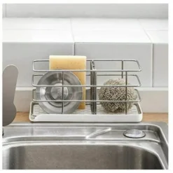 Lavello Da Cucina Multifunzionale In Acciaio Inossidabile 304 Porta Spugna Lavello Organizzatore Scolapiatti Portasapone Piastra Appesa Regolabile Gancio Adesivo 9 Lavello Da Cucina Multifunzionale In Acciaio Inossidabile 304 Porta Spugna Lavello Organizzatore Scolapiatti Portasapone Piastra Appesa Regolabile Gancio Adesivo -Wenko Negozio 96222426 5