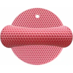 Sottopentola In Silicone Tappetino Per Asciugatura Multiuso Resistente Al Calore Fino A 464 ° F, Presina, Impermeabile, (2 Pezzi) Antiscivolo, Flessibile, Durevole (rosa) -Wenko Negozio 97323158 5