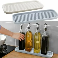 2 Pezzi Spugna In Silicone Supporta Lavello Organizer Antiscivolo Da Cucina Vassoio Di Organizzazione Per Saponi, Spugne, Spazzole -Wenko Negozio 97678867 3