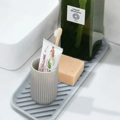 2 Pezzi Spugna In Silicone Supporta Lavello Organizer Antiscivolo Da Cucina Vassoio Di Organizzazione Per Saponi, Spugne, Spazzole -Wenko Negozio 97678867 4