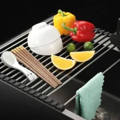 Stendino Per Piatti Arrotolabile, Scolapiatti Arrotolabile, Arrotolabile, Arrotolabile Pieghevole, Stendibiancheria Per Piatti, Per Cucina -Wenko Negozio 97874501 3