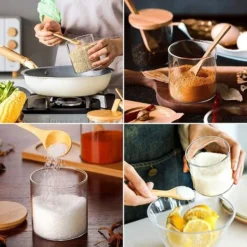 Barattolo Per Spezie In Vetro, Saliera Per Condimento, Scatola In Metallo Con Coperchio E Cucchiaio -Wenko Negozio 97875914 3