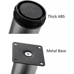 Set Di 8 Gambe Per Mobili, Gambe Regolabili Per Mobili - Metallo Cromato - Altezza Regolabile (totale: 80-95 Mm) 7 Set Di 8 Gambe Per Mobili, Gambe Regolabili Per Mobili - Metallo Cromato - Altezza Regolabile (totale: 80-95 Mm) -Wenko Negozio 98110187 3