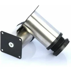 Set Di 8 Gambe Per Mobili, Gambe Regolabili Per Mobili - Metallo Cromato - Altezza Regolabile (totale: 80-95 Mm) 9 Set Di 8 Gambe Per Mobili, Gambe Regolabili Per Mobili - Metallo Cromato - Altezza Regolabile (totale: 80-95 Mm) -Wenko Negozio 98110187 5