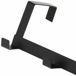 Sopra La Porta Ganci 5 Ganci Casa Bagno Organizzatore Appendiabiti Appendiabiti Nuovo Bagno Accessori Da Cucina Mensola 1 Pz Nero -Wenko Negozio 98122752 5