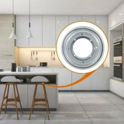 Lazy Susan Girevole Lazy Susan, Vassoio Da Portata Lazy Susan, Lazy Susan Zincato, Adatto Per Tavolo Da Pranzo In Hotel, Appositamente Progettato Per Persone Pigre -Wenko Negozio 98127585 4