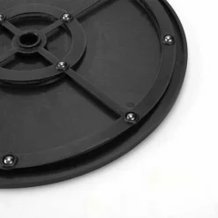 Giradischi TV A 360°, Giradischi Rotondo Universale Da 20 Cm Con Cuscinetti A Sfera In Acciaio, Vassoio Girevole In 2 Pezzi Per Monitor, Gadget Da Cucina, Progetti Artigianali, Piante Bonsai,Nero -Wenko Negozio 98131089 3