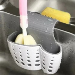 Porta Spugne Lavello Rack Cucina Bagno Gadget (Bianco) -Wenko Negozio 98131848 2