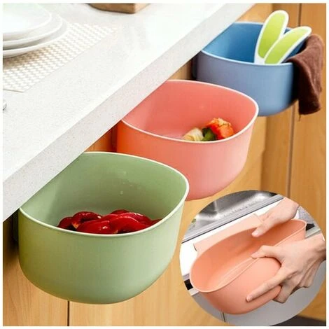 Porta Dell'armadio Da Cucina In Plastica Da Appendere Alla Porta Della Spazzatura, Armadio, Armadio Da Appendere, Scatola Portaoggetti, 1 Pezzo (rosa) 5 Porta Dell'armadio Da Cucina In Plastica Da Appendere Alla Porta Della Spazzatura, Armadio, Armadio Da Appendere, Scatola Portaoggetti, 1 Pezzo (rosa) - immagine 5