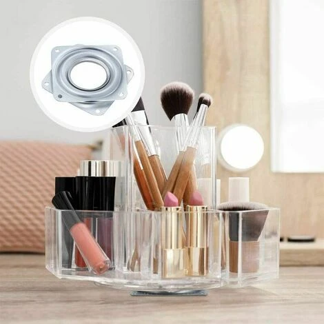 Giradischi Con Cuscinetti A Sfera, Giradischi In 3 Pezzi Con Cuscinetto Girevole A 360 Gradi Per Piccoli Tavoli Da Pranzo, Schermi E Mobili (2,79" X 2,79" X 0,35") 5 Giradischi Con Cuscinetti A Sfera, Giradischi In 3 Pezzi Con Cuscinetto Girevole A 360 Gradi Per Piccoli Tavoli Da Pranzo, Schermi E Mobili (2,79" X 2,79" X 0,35") - immagine 5