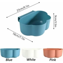 Cestini Per Rifiuti Sospesi Per Armadi Da Cucina - Per Lo Stoccaggio Dei Rifiuti Domestici -Blu, Kueatily -Wenko Negozio 98385308 3