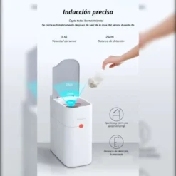 Cestino Intelligente Da 11 L Con Sensore Di Apertura E Assorbimento D'aria -Wenko Negozio 98546327 5