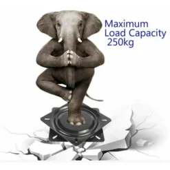 Cuscinetto Quadrato Lazy Susan, 16 Cm, Base Girevole, Per Mobili Divano TV E Sgabello Da Bar, Nero 8 Cuscinetto Quadrato Lazy Susan, 16 Cm, Base Girevole, Per Mobili Divano TV E Sgabello Da Bar, Nero -Wenko Negozio 98721994 4