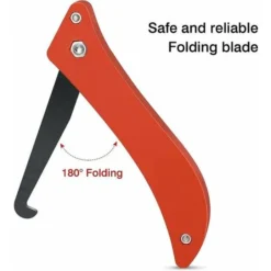 Strumenti Per La Rimozione Della Malta Strumento Per Calafataggio Pieghevole Coltello Per La Pulizia Della Malta Per Stucco 4 Pezzi Strumenti Con 8 Lame Di Ricambio Per La Rimozione Della Malta -Wenko Negozio 99547905 4