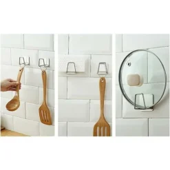 Confezione Da 3 Porta Spugna Per Lavello Da Cucina, Porta Spugna Adesiva, Asciugatura Rapida, Porta Spugna Per Lavello Da Cucina, Porta Spugna Impermeabile In Acciaio Inossidabile Per Accessori Da Cuc -Wenko Negozio 99784863 4