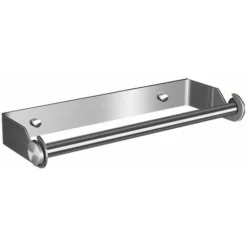 Porta Carta Igienica In Acciaio Inox, Porta Carta Igienica A Parete Per Mobile Bagno Wc